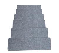 MDSIOKHJ Stair Carpet Tiles 2pcs Household Soft Self-adhesive Stair Tread Mat Stair Carpet Protector Carpet Non-slip Absorbent 20x76cm Safety Pads Mat for Home(06)