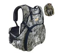 MDSTOP Turkey Hunting with Seat (Black Camo)