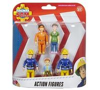 Mdstore Fireman Sam Action Figures - Pack of 5 Figures