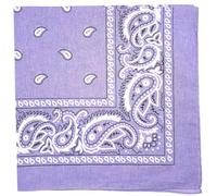 MDSTYLE Extra Large Bandana 68.5cm x 68.5cm 100% Cotton for Men & Women Paisley Handkerchief Headband Scarf Jumbo Bandanas (Lavender)