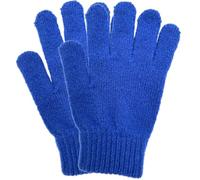 MDSTYLE Magic Knit Gloves for Women Cold Weather Winter Solid Color for Daily Sports Workout Runnging Jogging Full Finter, Royal Blue, One size
