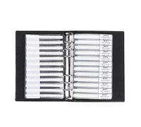 mdtep 1900pcs 38 Value 50 Pieces 0201 MuRata SMD Chip Inductor Matching Kit, 0.6nH~100nH Sample Book small component