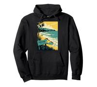 Mdumbi Wild Coast South Africa Surfing Beach Pullover Hoodie