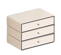 MDXHKK Cosmetic Storage Case, Makeup Organizer Stand with three drawers For Bathroom, Living Room, Bedroom, Cloakroom, Makeup Table,AA