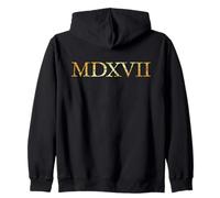 MDXVII (Antique Yellow) 1517 Luther Zip Hoodie