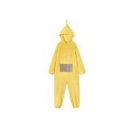 Mdybf Fleece Pyjamas Women Teletubbies Adult Onesie Pajamas Unisex Animal One-Piece Costume Cosplay Homewear Sleepwear Party-Yellow-S