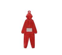 Mdybf Fleece Pyjamas Women Teletubbies Adult Onesie Pajamas Unisex Animal One-Piece Costume Cosplay Homewear Sleepwear Party-Red-Xl