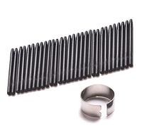 MDYNI 30 Pack Replacement Nibs Pens with 1pc Touch Pen Nib Tips Remove Tool, Touch Stylus Pen Tip, Durable Refill for Wacom Drawing Pen Graphic Drawing Pad Standard Pen Nibs Tips