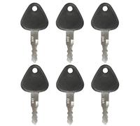 MDYNI 6 Pieces 777 Keys For Volvo Excavator & Heavy Equipment Ignition Switch Starter Replacement Fit Many Models