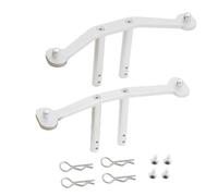 MDYOUHETX RC Decorative Accessories Compatible With Arrma For Senton For Granite Typhoon 1/10 RC Car Upgrade Accessories Parts Aluminum Body Post Mount