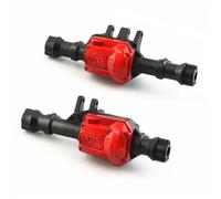 MDYOUHETX RC Decorative Accessories Compatible With Traxxas For TRX4 1/10 RC Crawler Car Upgrade Parts 2pcs Metal Axle Housing With Differential Cover