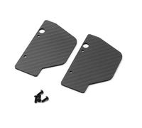 MDYOUHETX RC Decorative Accessories For ARRMA For Mojave 6S Carbon Fiber Suspension Arm Mud Guard Fender RC Car Upgrade Parts