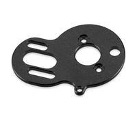MDYOUHETX RC Decorative Accessories For LOSI Micro-B 1/24 Aluminum Alloy Motor Fixing For Seat Mount 14T-18T Gear Cover RC For Buggy Truck Model Upgrade Parts(Black,Motor Mount)