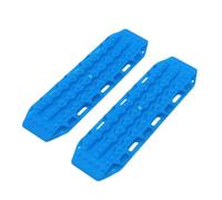 MDYOUHETX RC Decorative Accessories For SCX10 For TRX4 D90 1/8 1/10 1/12 1/14 2pcs 132mm Sand Ladder Recovery Ramps Board For Escape Decoration RC Car(Light Blue)