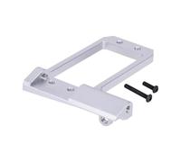 MDYOUHETX RC Decorative Accessories For VS4-10 For Phoenix 1/10 F10 Aluminum Low Center Of Gravity Front Axle BAT Servo Mount And 4 Link Adapter For Rock Crawler Upgrades(Silver)