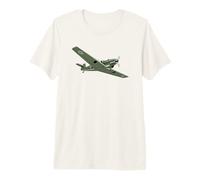 Me 109 WW2 Pilot History Fighter Plane Lover Airplane Premium T-Shirt
