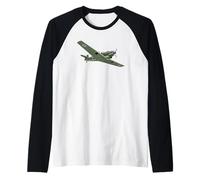 Me 109 WW2 Pilot History Fighter Plane Lover Airplane Raglan Baseball Tee