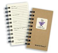 Me, A Personal Journal - MINI Kraft Brown Hard Cover (prompts on every page, recycled paper, read more...) by "Write it Down Series, Mini"