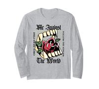 Me Against The World - Only Dead Fish Follow The Stream Long Sleeve T-Shirt