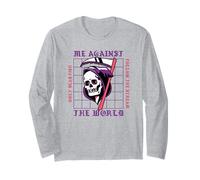 Me Against The World - Only Dead Fish Follow The Stream Long Sleeve T-Shirt