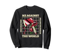 Me Against The World - Only Dead Fish Follow The Stream Sweatshirt
