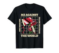 Me Against The World - Only Dead Fish Follow The Stream T-Shirt