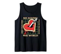 Me Against The World - Only Dead Fish Follow The Stream Tank Top