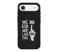 Me And God Are Like This Phone Case TPU Shockproof Protective Cover