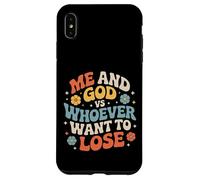 Me And God VS Whoever Want To Lose Faith Religion - Case for iPhone XS Max