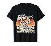 Me and God VS Whoever Want to Lose Faith Religion - T-Shirt
