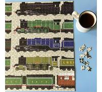 Me and My Car Flying Scotsman Train 1000 Piece Jigsaw