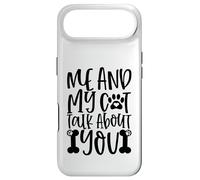 Me And My Cat Talk About You Paw Print Message Forever Case for iPhone Air