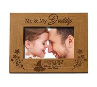 Me and My Daddy Love You To The Moon Photo Frame Gift (4 x 6 Inch)