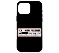 Me and My Followe, Funny Truckers and Lorry Drivers Case for iPhone 16 Pro Max