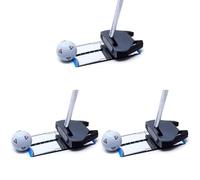 ME AND MY GOLF Mini-max Mini Max Golf Training Mirrors, Mirror Set, Silver, One Size UK (Pack of 3)