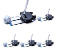 ME AND MY GOLF Mini-max Mini Max Golf Training Mirrors, Mirror Set, Silver, One Size UK (Pack of 5)