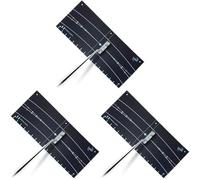 ME AND MY GOLF Stroke Trainer - Putting Arc and Aim Target - Includes Instructional Training Videos, Black (Pack of 3)