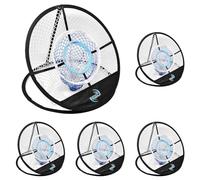 ME AND MY GOLF Target Chipping Net - Includes Instructional Training Videos, Black (Pack of 5)