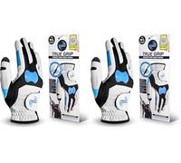 ME AND MY GOLF True Grip Training Golf Glove - Perfect Grip Every Swing - Size M/L Right Hand, White (Pack of 2)