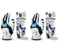 ME AND MY GOLF True Grip Training Golf Glove - Perfect Grip Every Swing, White - Size M/L (Pack of 2)