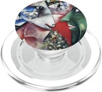 Me and the Village Marc Chagall | Horses PopSockets PopGrip for MagSafe