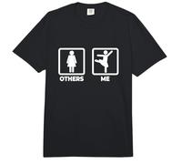 Me as a Ballet Dancer Stickfigures Comfort Colors Adult Heavyweight T-Shirt