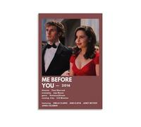 Me Before You Poster Wall Art Canvas Poster Modern Aesthetic Art Decor Painting for Living Room Bed Room 20x30inch(50x75cm) Unframe-style