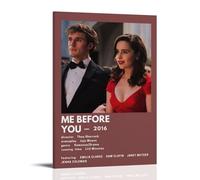 Me Before You Poster Wall Art Canvas Poster Modern Aesthetic Art Decor Painting for Living Room Bed Room 08x12inch(20x30cm) Frame-style