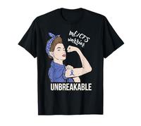 ME CFS Myalgic Encephalomyelitis Awareness For Her Warrior T-Shirt
