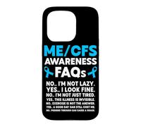 ME CFS Myalgic Encephalomyelitis Warrior Case for iPhone 15 Pro
