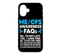 ME CFS Myalgic Encephalomyelitis Warrior Case for iPhone 16