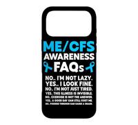 ME CFS Myalgic Encephalomyelitis Warrior Case for iPhone 17 Pro Max