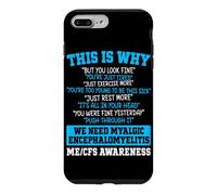 ME CFS Myalgic Encephalomyelitis Warrior Case for iPhone 7 Plus/8 Plus