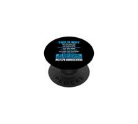 ME CFS Myalgic Encephalomyelitis Warrior PopSockets Adhesive PopGrip